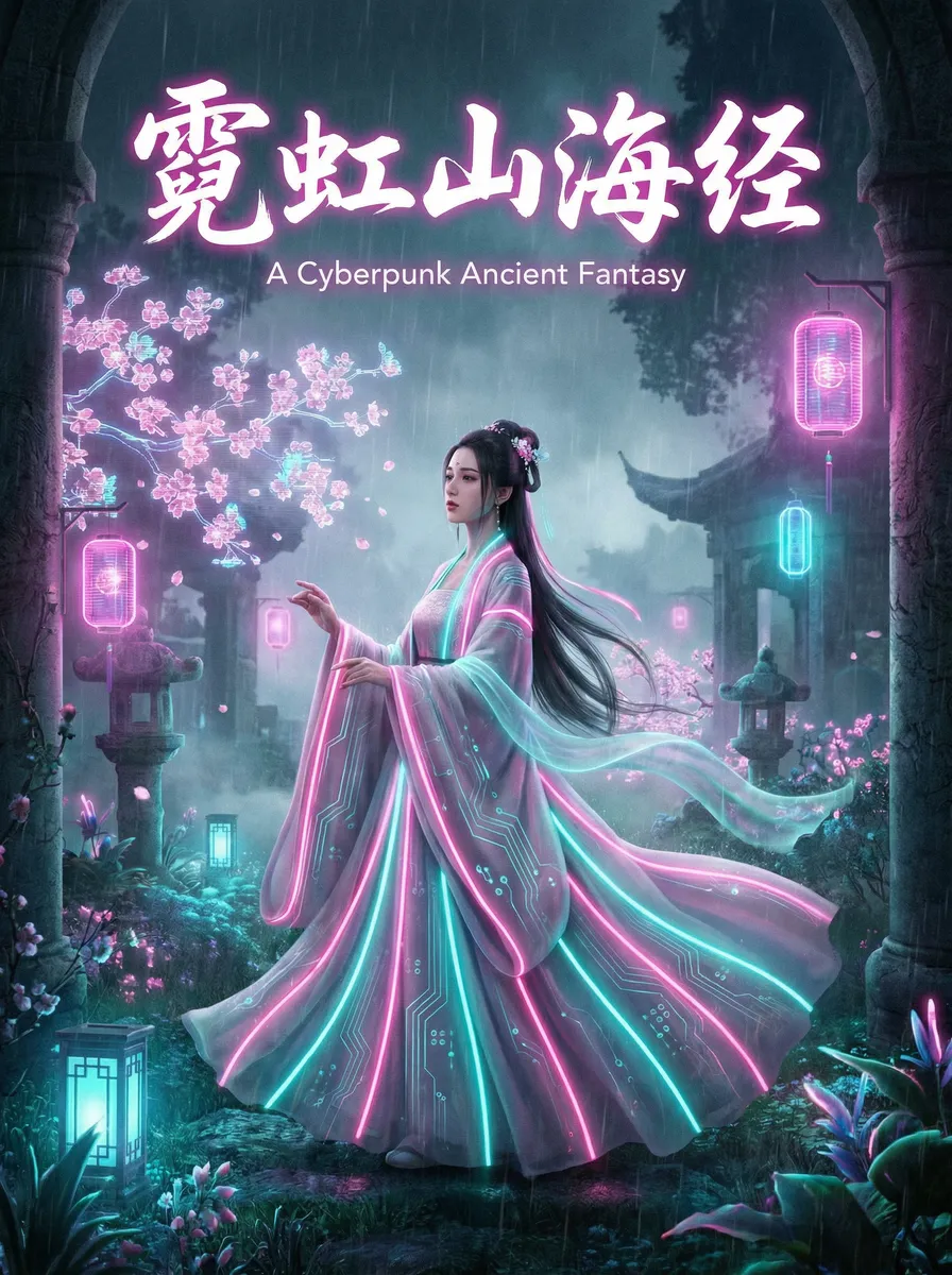 2019年最新夜间福利视频 古风奇缘短剧 - 霓虹山海经海报