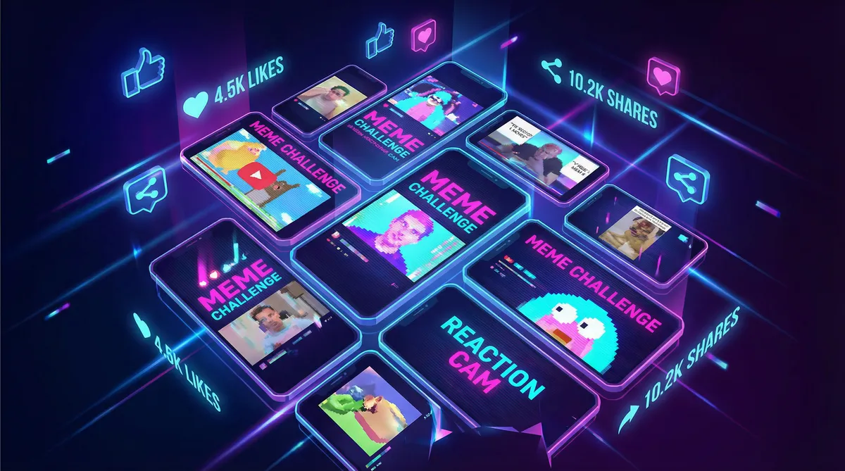 2019年最新夜间福利视频 热梗挑战活动 - 用户二次创作展示